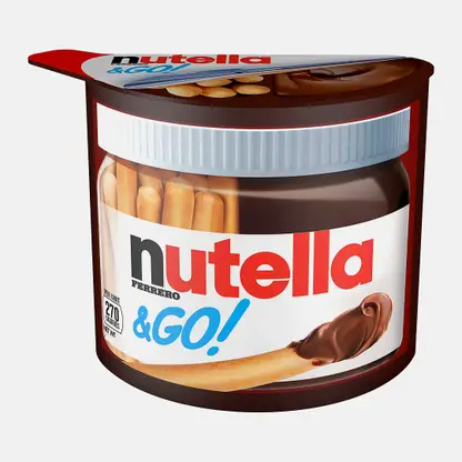 Паста ореховая с хлебными палочками Nutella 52г