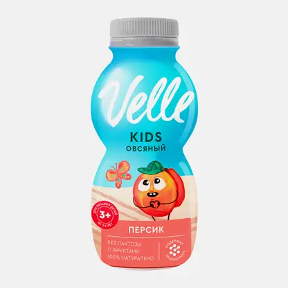 Питьевой йогурт с персиком Kids Velle 230г