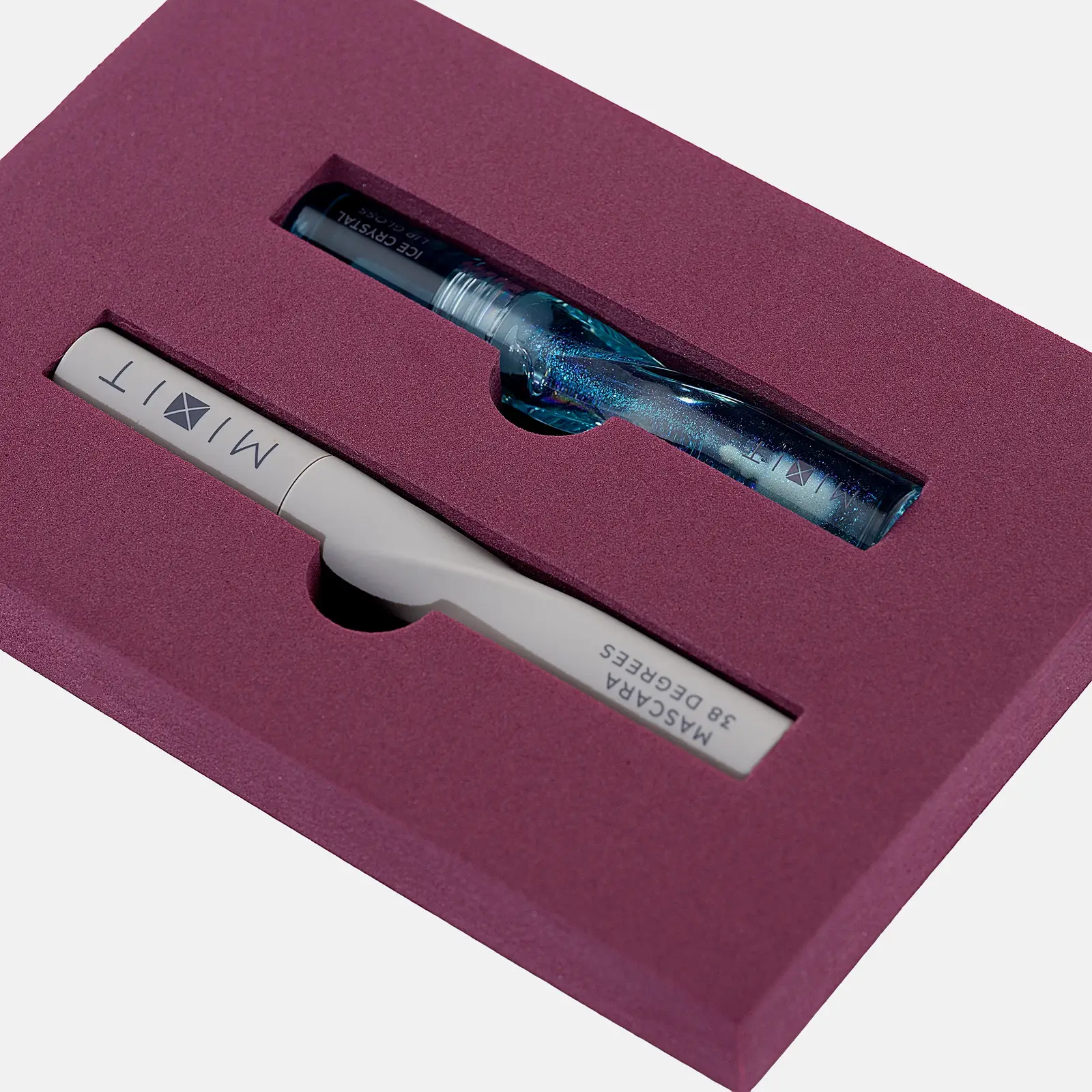 Подарочный набор для макияжа Ice Glow Duo Mixit Термотушь для ресниц + Блеск для губ в ассортименте - фото 3 Подарочный набор для макияжа Ice Glow Duo Mixit Термотушь для ресниц + Блеск для губ в ассортименте - фото 3