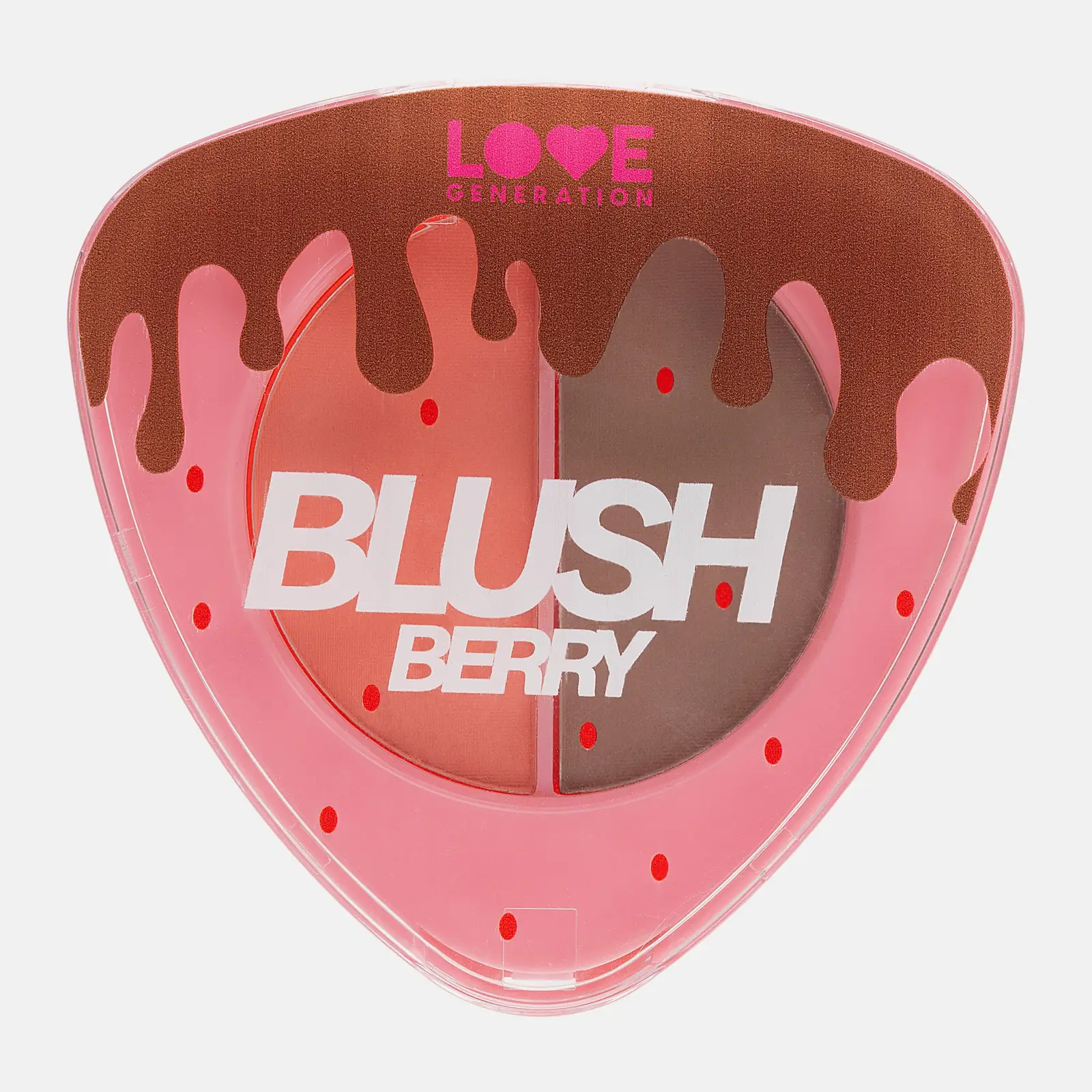 Палетка контуринг для лица тон 01 Love Generation Blush Berry - фото 3