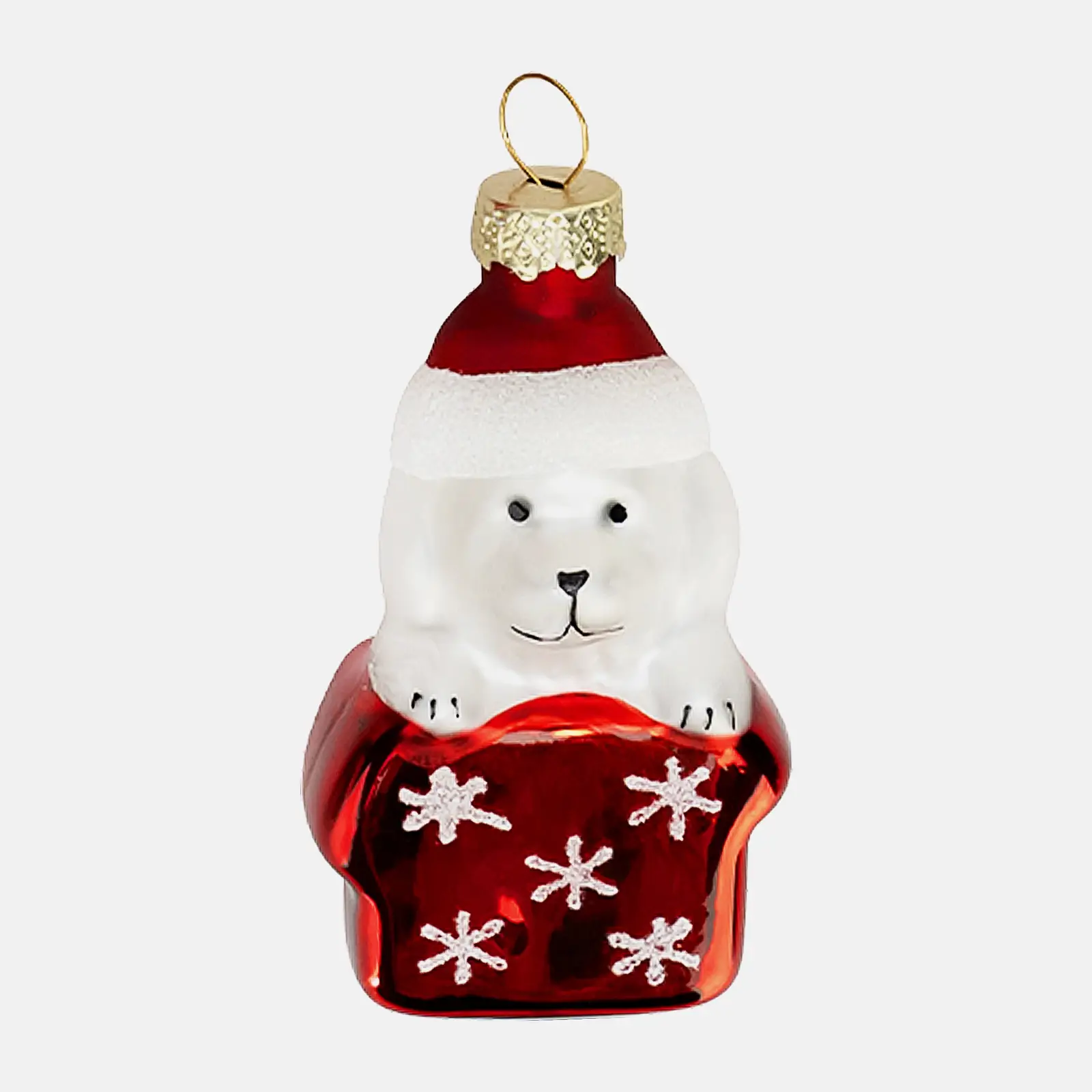 Украшения новогодние Персонажи 7-9см стекло в ассортименте