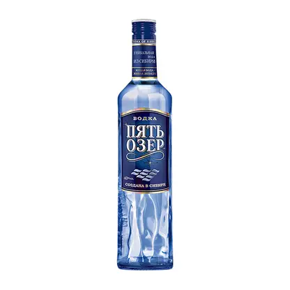 Изображение товара Водка Пять озер 40% 1л