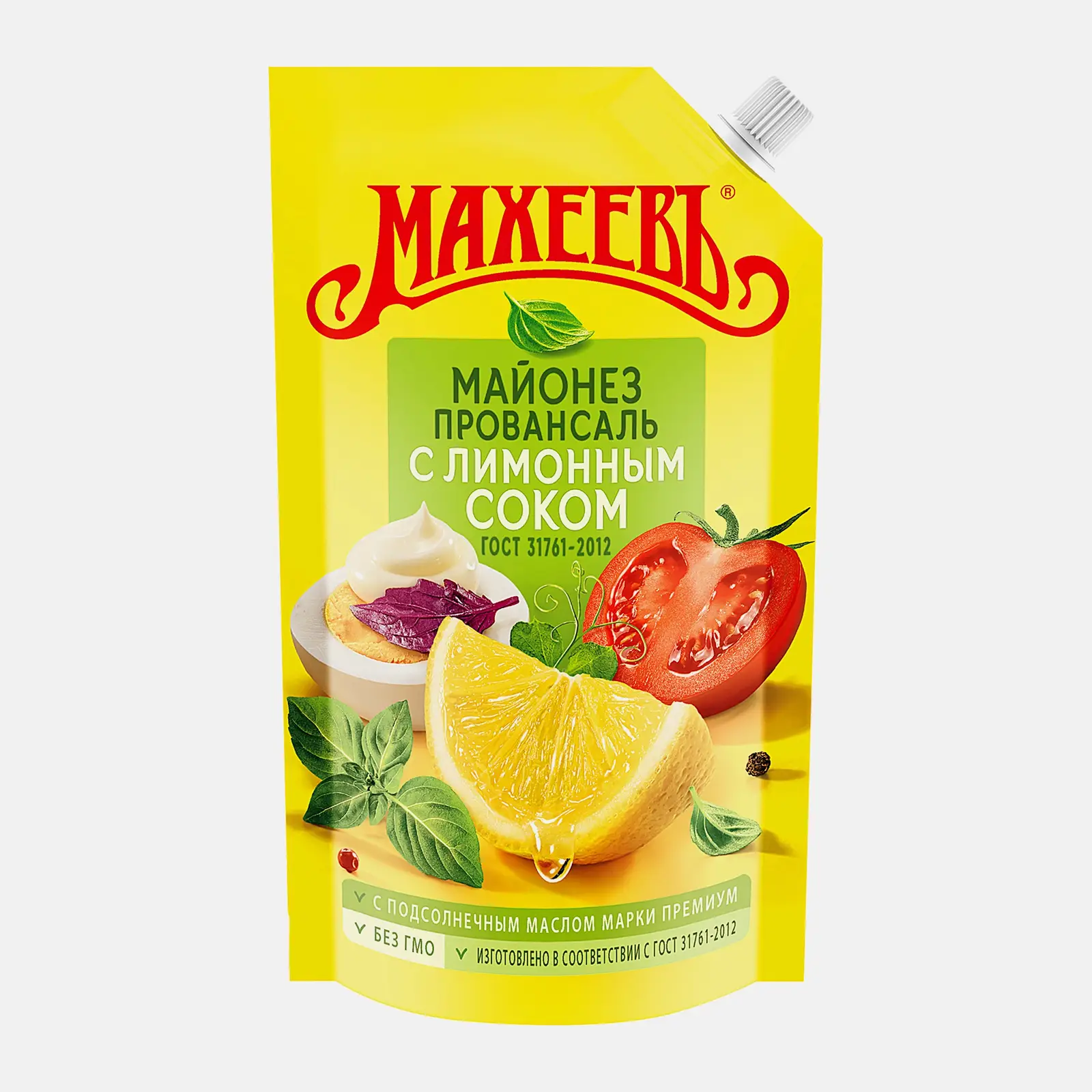 Изображение товара Майонез Махеевъ Провансаль с лимонным соком 67% 380г