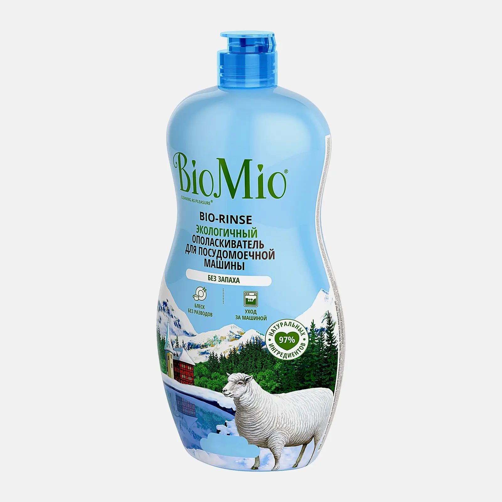 Ополаскиватель для посудомоечных машин Biomio Bio-Rinse 750мл - фото 2