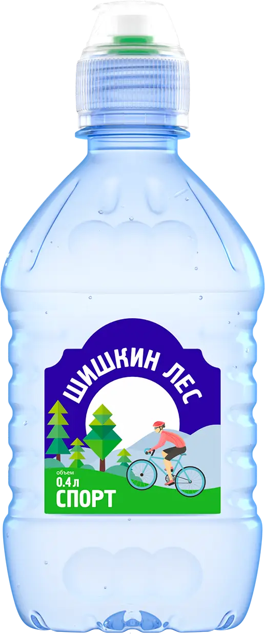 Изображение товара Вода Шишкин Лес Спорт негазированная 400мл