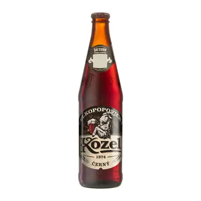 Изображение товара Пиво Velkopopovicky Kozel темное пастеризованное 3.7% 450мл