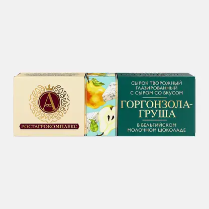 Сырок глазированный с горгонзолой и грушей 24% 50г