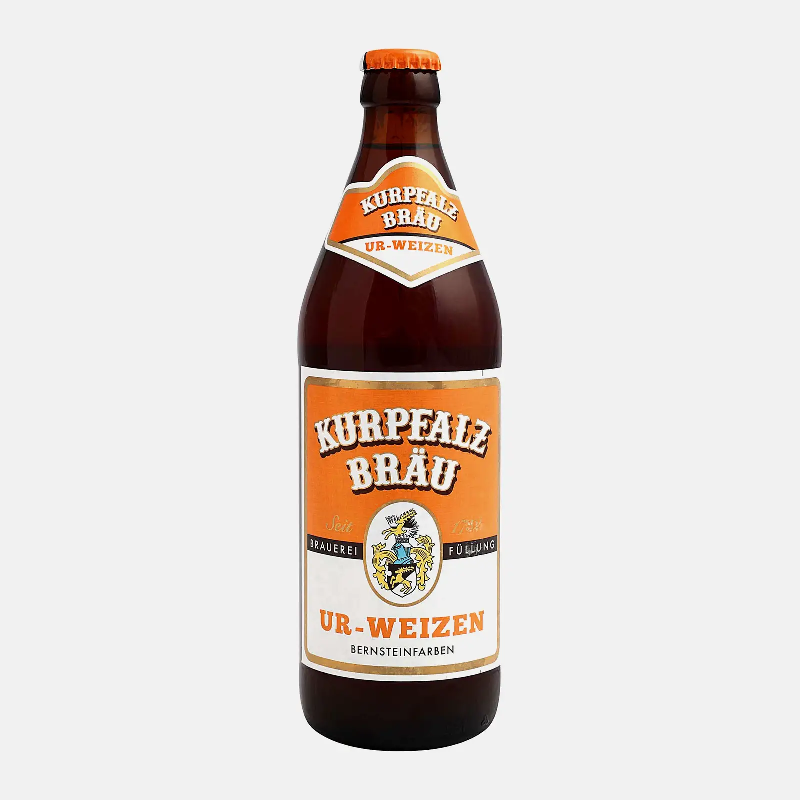 Пиво Kurpfalz Brau Ur-Weizen светлое нефильтрованное пастеризованное 5% 500мл Пиво Kurpfalz Brau Ur-Weizen светлое нефильтрованное пастеризованное 5% 500мл
