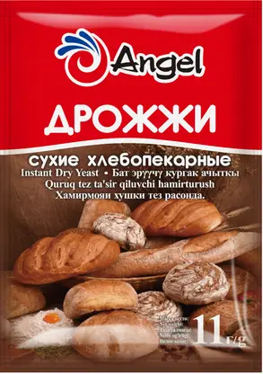 Изображение товара Дрожжи Angel сухие хлебопекарные 11г
