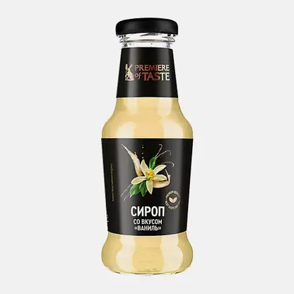Сироп со вкусом ванили Premiere of taste 250мл