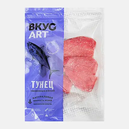 Тунец ВкусАрт филе без кожи 500г