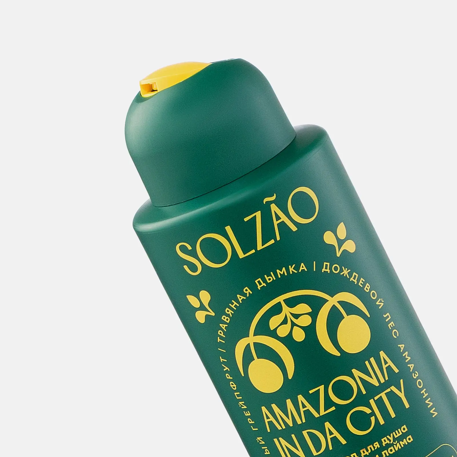 Гель-уход для душа Solzao с экстрактом лайма 400мл