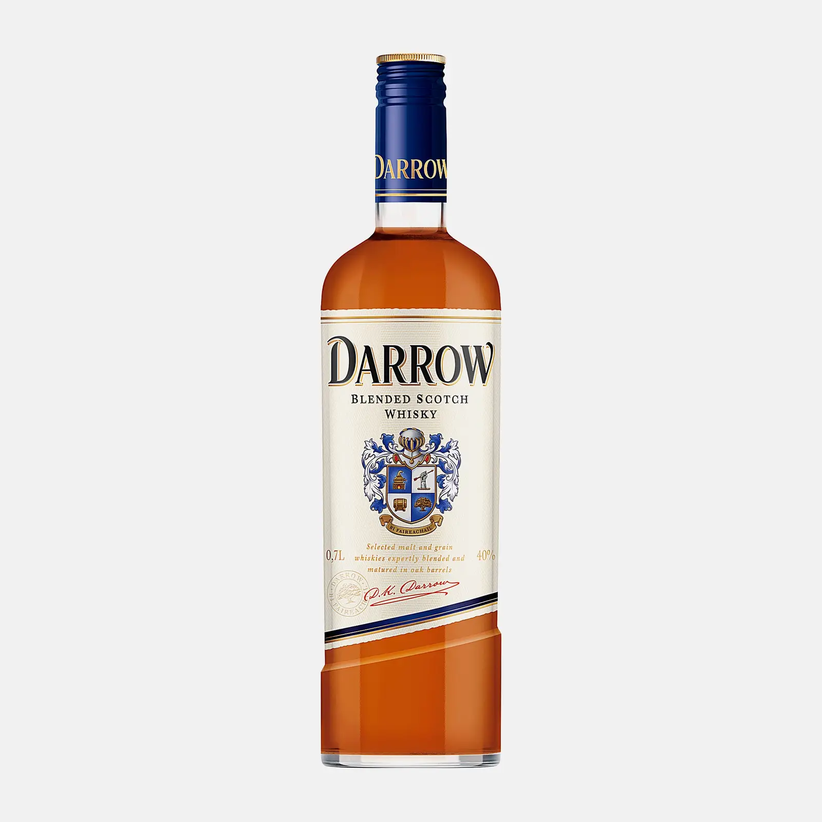 Изображение товара Darrow Шотландский виски Blended Scotch Whisky 12 лет 0.7л