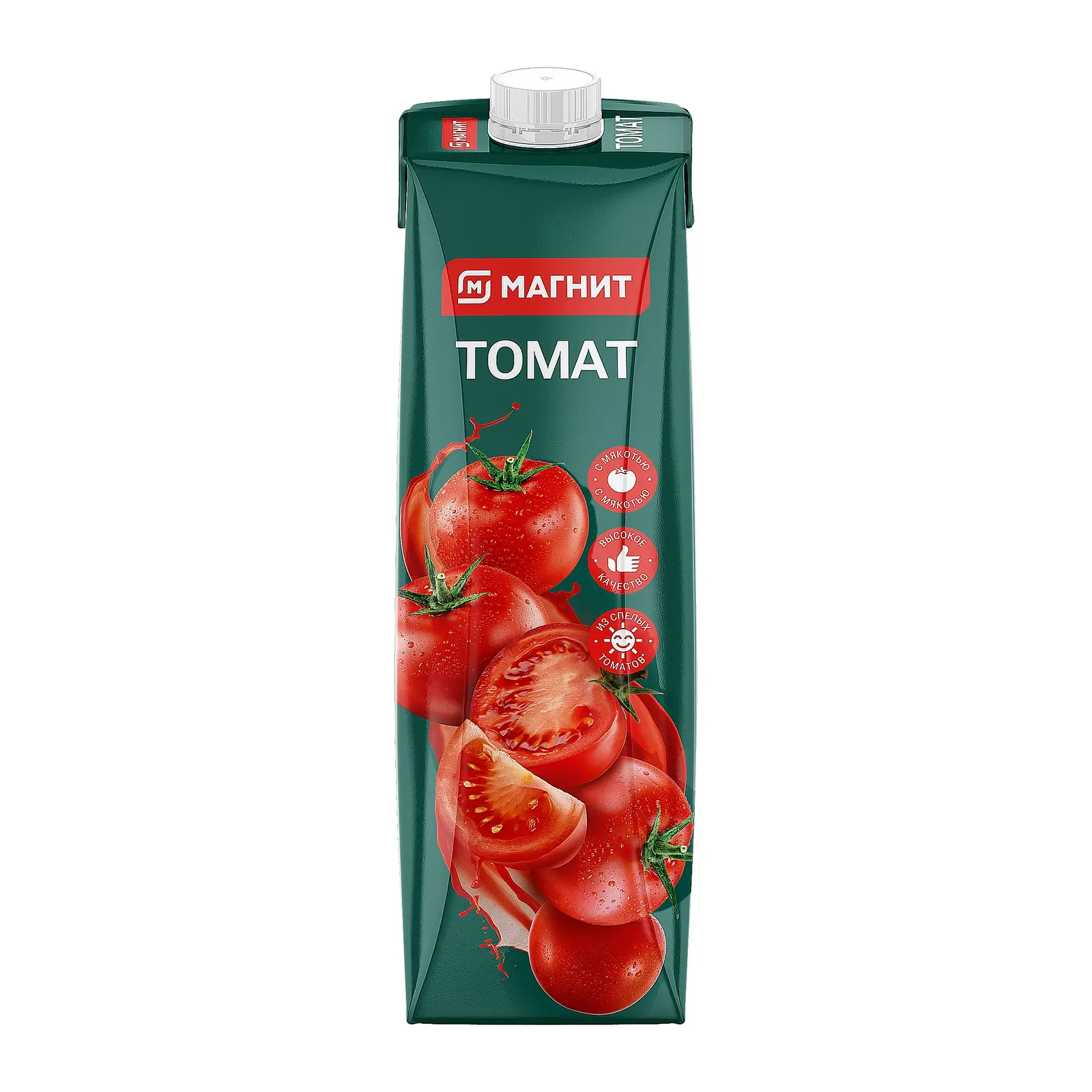Изображение товара Сок Магнит Томатный с мякотью 950мл - натуральный вкус томатов