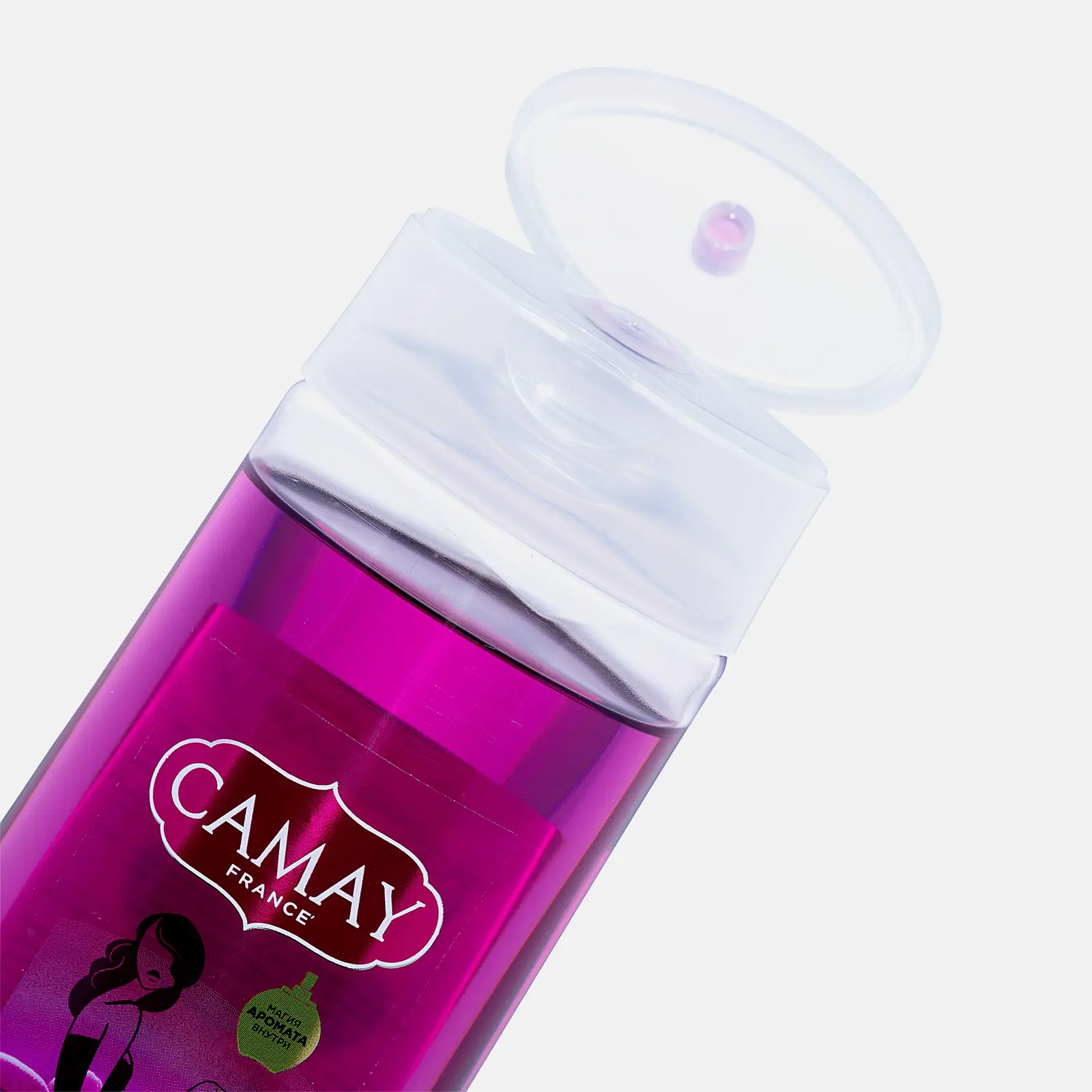 Гель для душа Camay Черная орхидея масла пачули 250мл