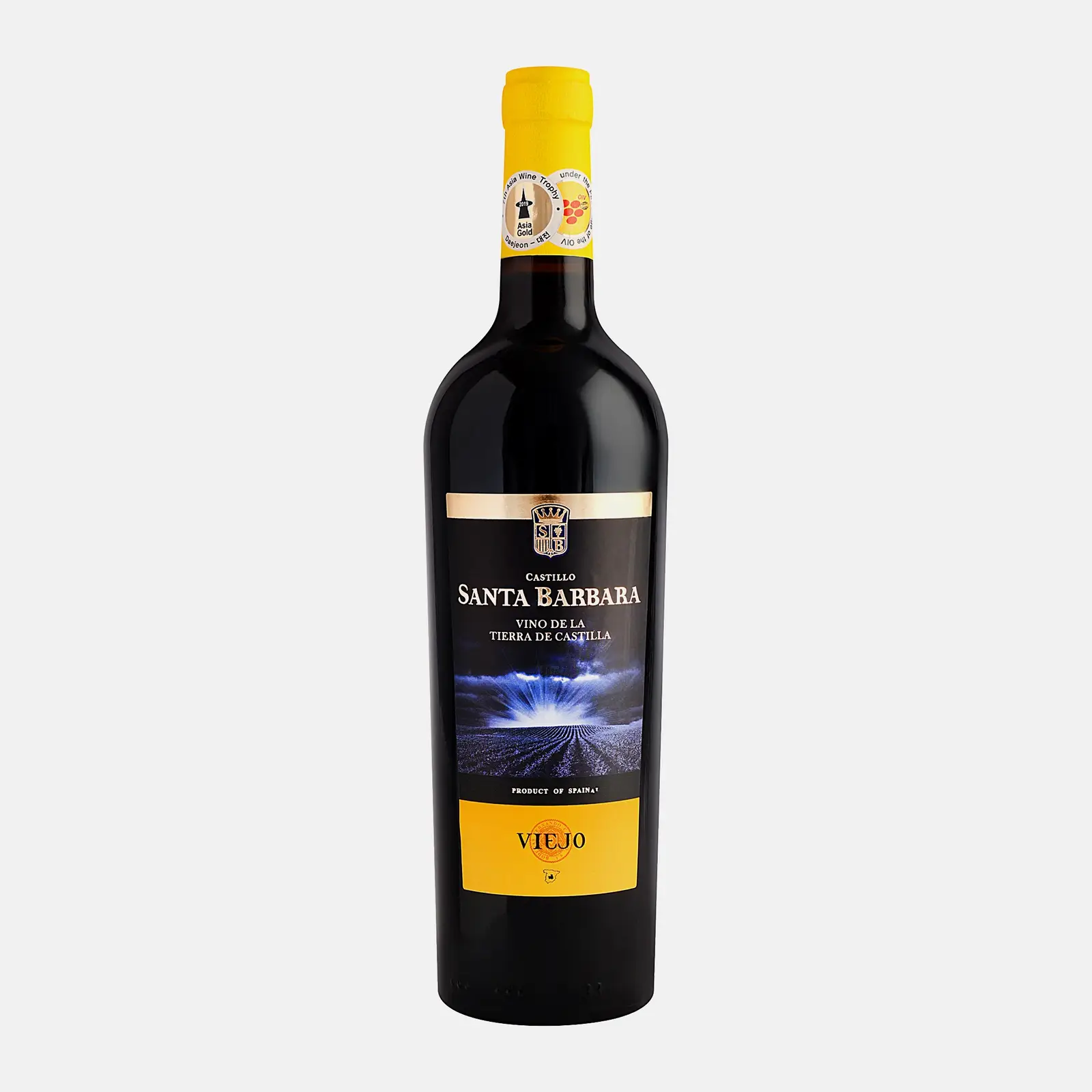 Вино Castillo Santa Barbara Viejo красное сухое выдержанное 13% 750мл
