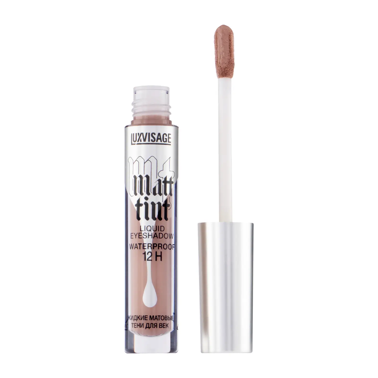 Тени для век Luxvisage Matt Tint Waterproof 12H жидкие тон 106