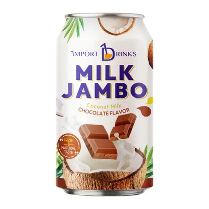 Изображение товара Кокосовое молоко с шоколадом Milk Jambo 330мл