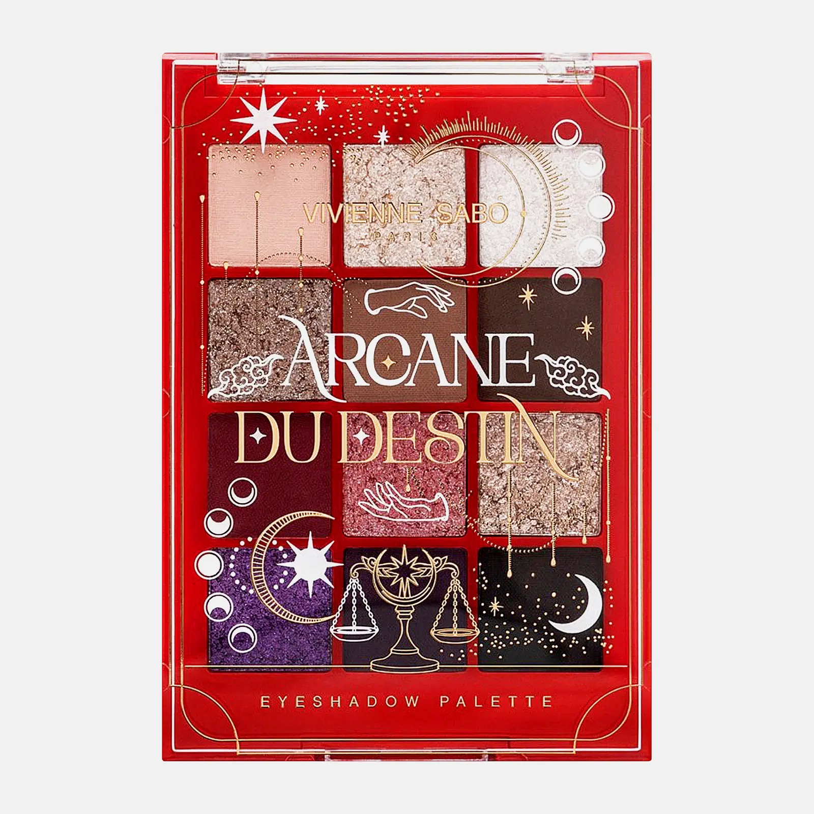Палетка теней для век Arcane Du Destin Vivienne Sabo