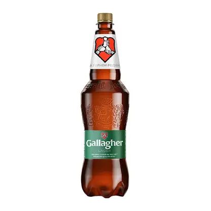 Светлое пиво фильтрованное пастеризованное Бавария Gallagher 4% 1.2л