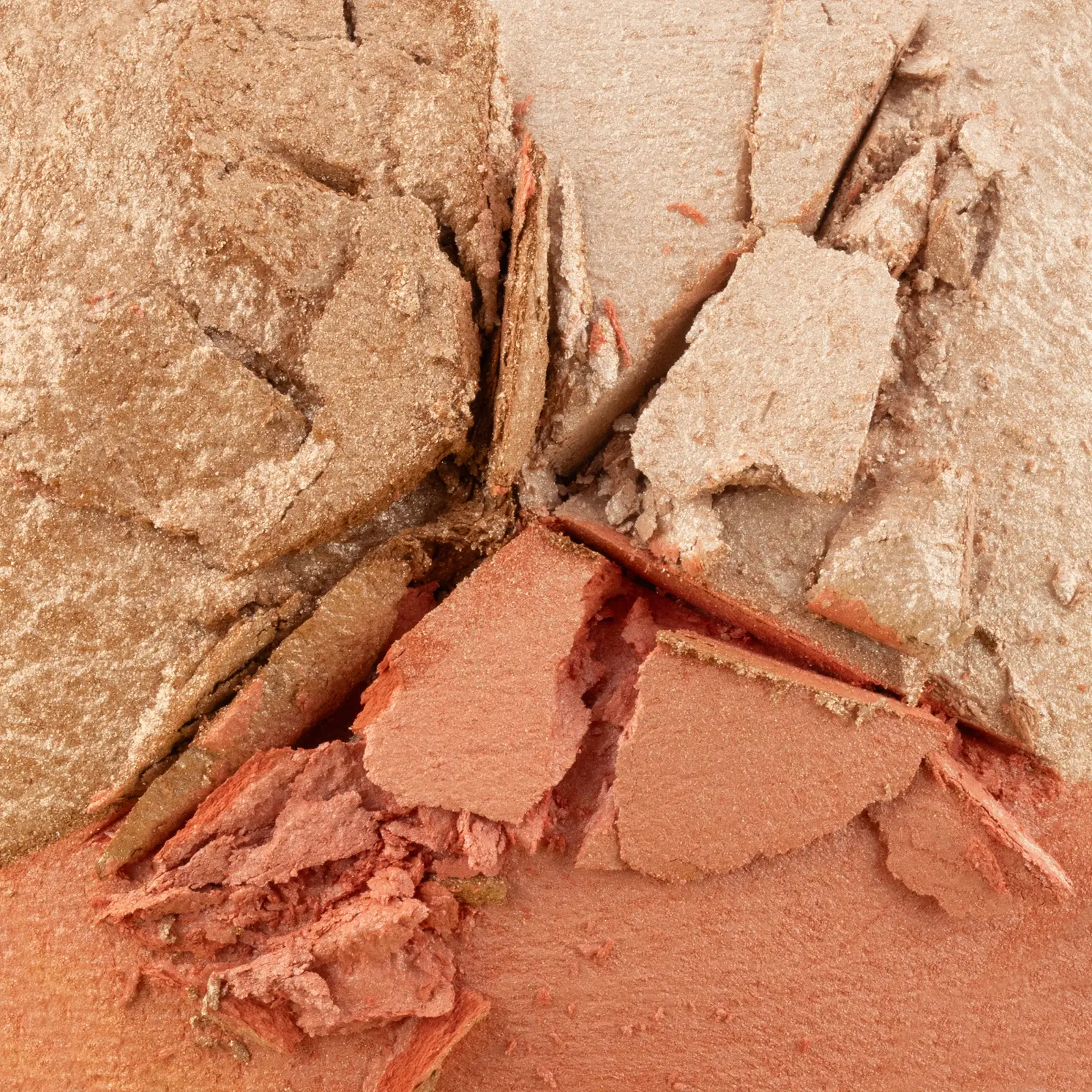Румяна-хайлайтер для лица Golden Rose Miss Beauty GlowBaked Trio