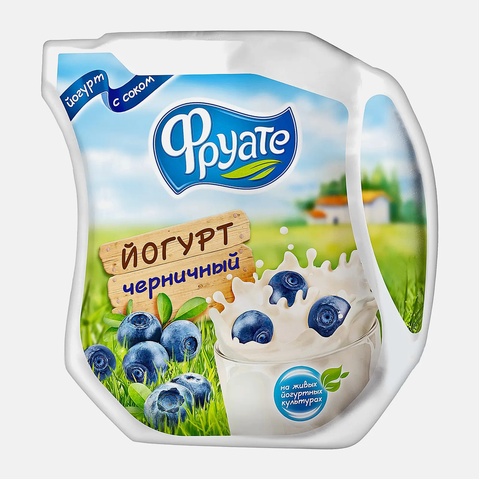 Йогурт Фруате с соком черники 1.5% 450г