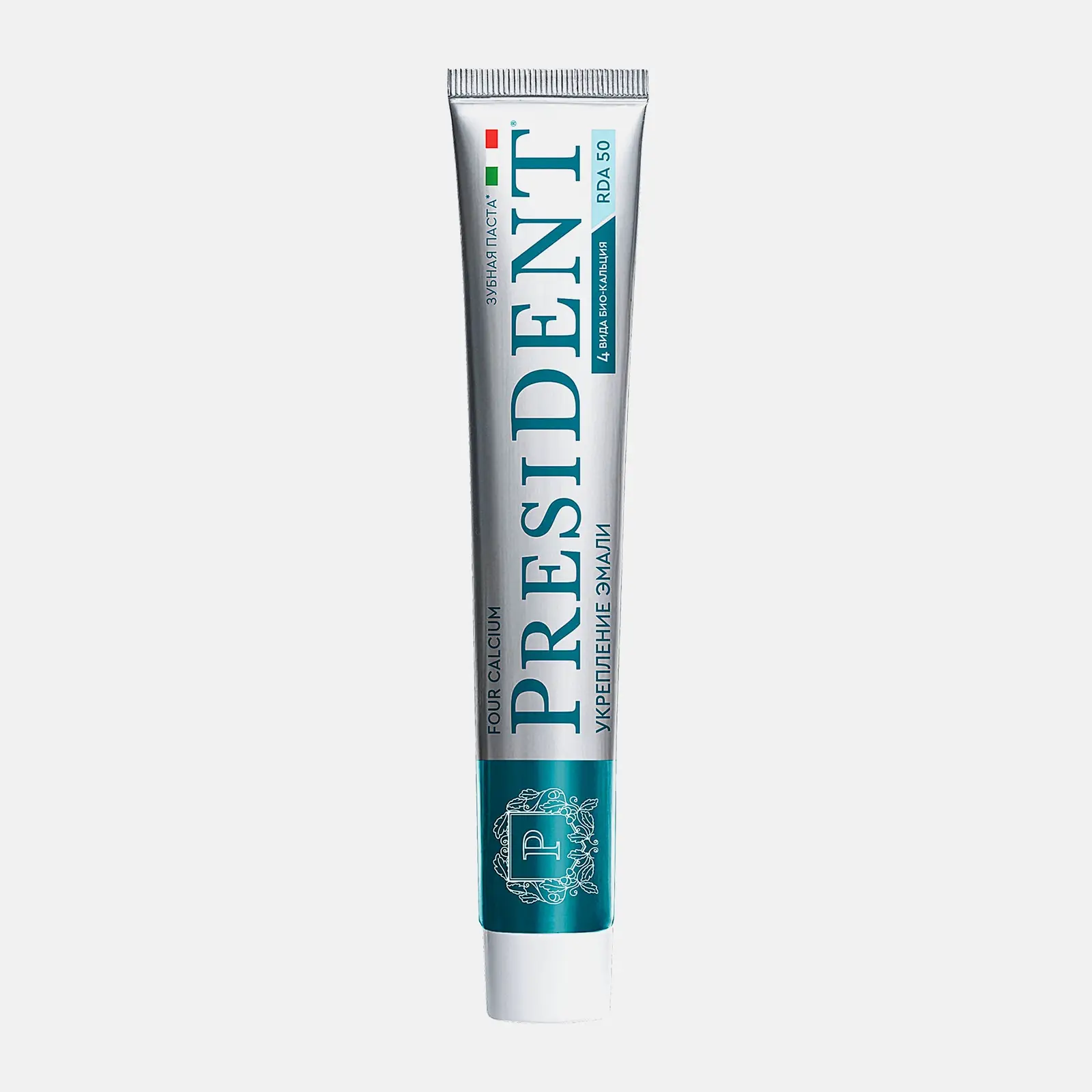 Зубная паста President Four Calcium 75г - фото 4