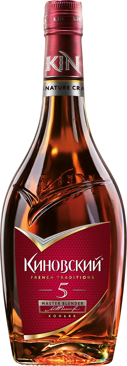 Изображение товара Коньяк Киновский 5 лет 40% 500мл - Ароматный и Насыщенный Напиток
