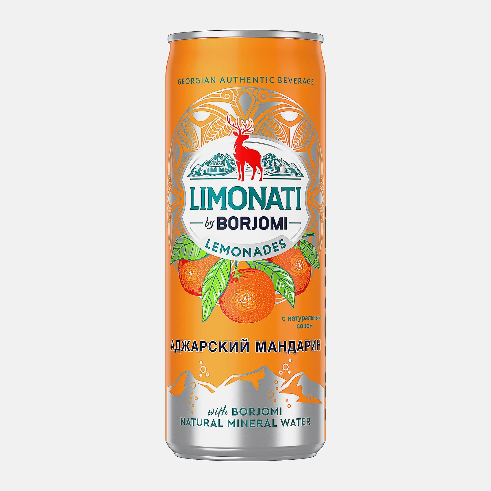 Напиток Limonati By Borjomi Мандарин 330мл