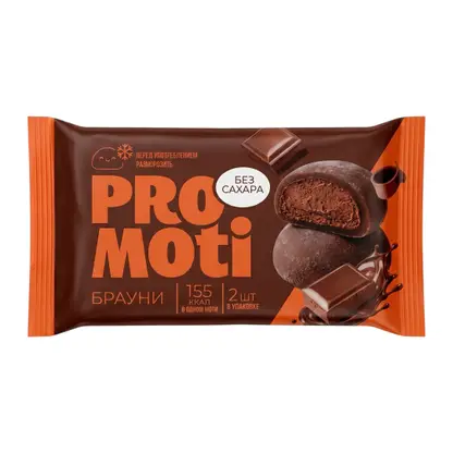 Изображение товара Моти Брауни без сахара Pro Moti 100г Изображение товара Моти Брауни без сахара Pro Moti 100г