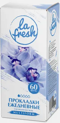 Прокладки La Fresh Multiform ежедневные 60шт