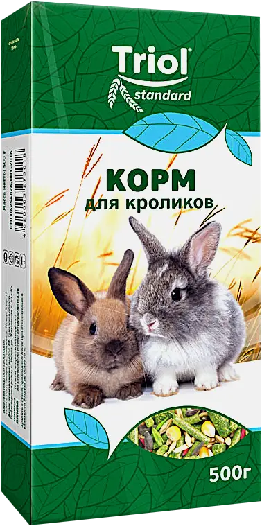 Корм для кроликов Triol 500г Корм для кроликов Triol 500г