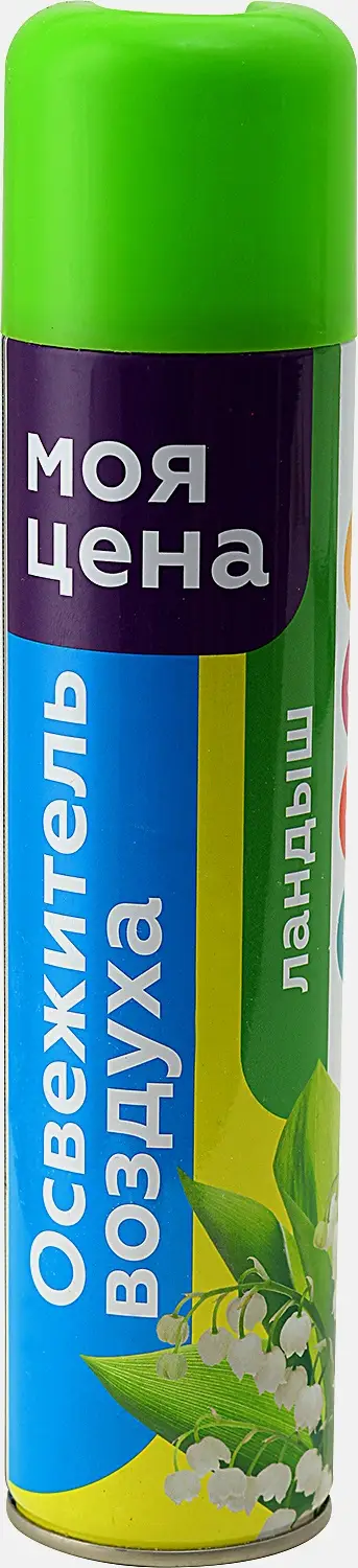 Изображение товара Освежитель воздуха Моя цена 300 мл с ароматиами Морской бриз, Цитрус шейк, Ландыш