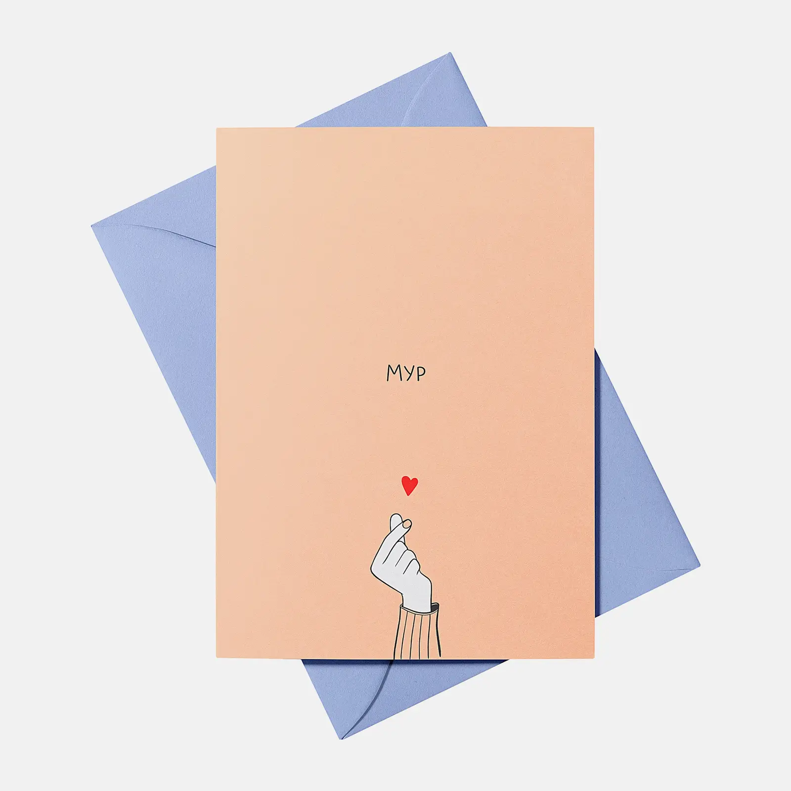 Одинарная открытка Art Happy в ассортименте