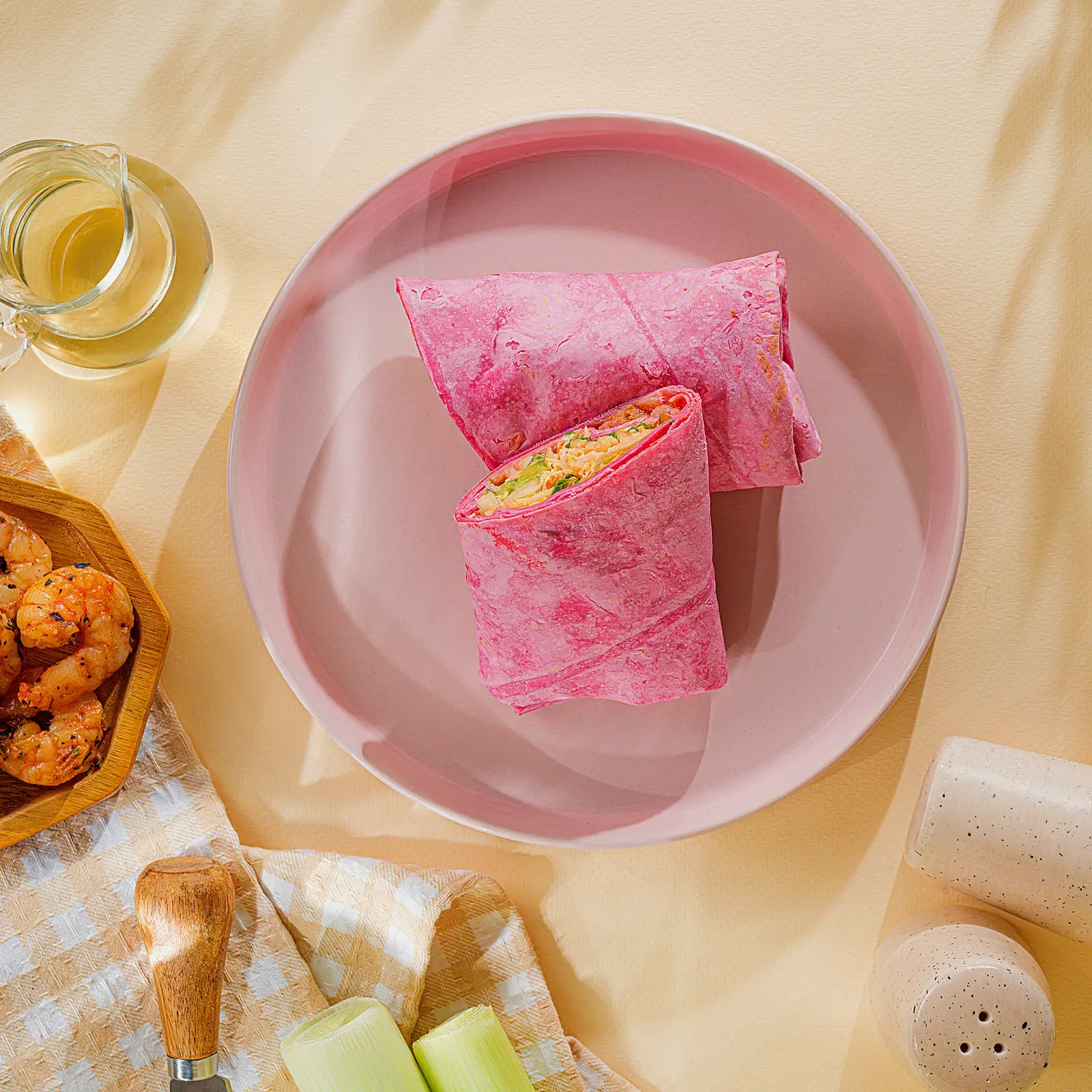 Изображение товара Ролл с креветками и салатом 200г