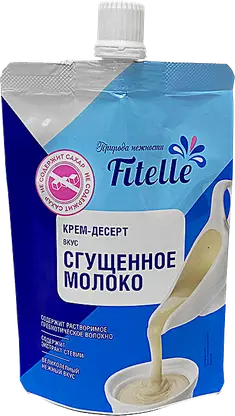 Крем-десерт Fitfeel вкус Сгущенное молоко 100г