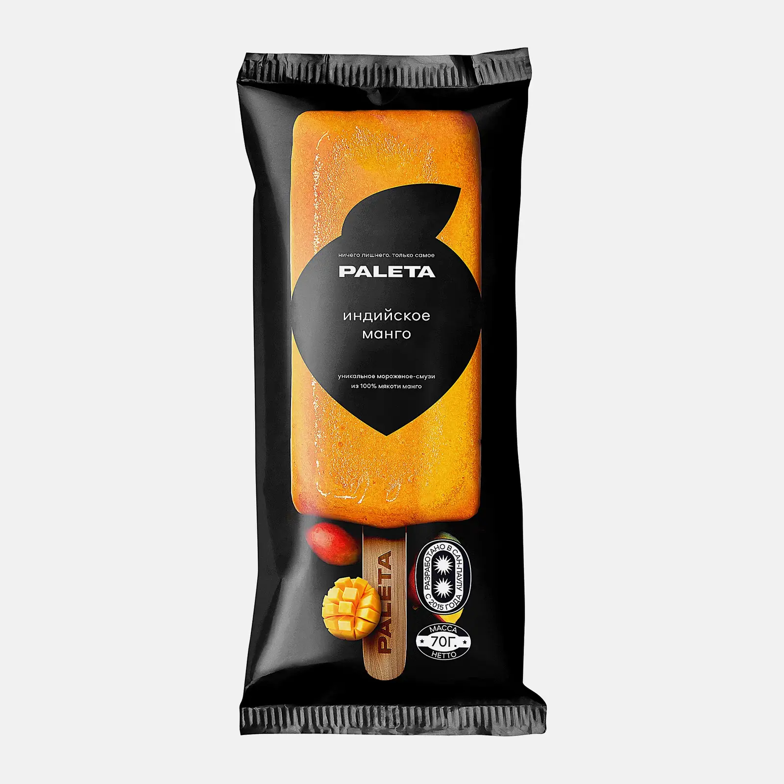 Мороженое-смузи индийское манго Paleta 70г