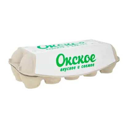 Изображение товара Яйцо куриное Окское С0 столовое 10шт