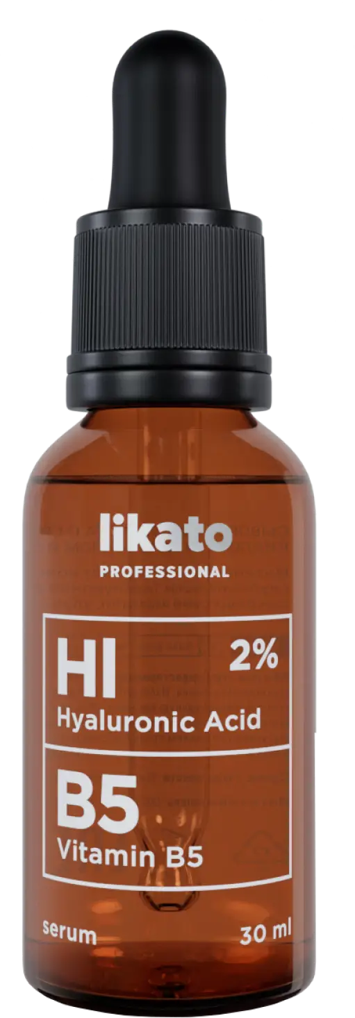 Сыворотка для лица Likato Professional с гиалуроновой кислотой витамином В5 30мл