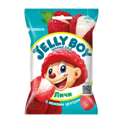 Изображение товара Мармелад жевательный Jelly Boy со вкусом личи 44 г натуральный десерт
