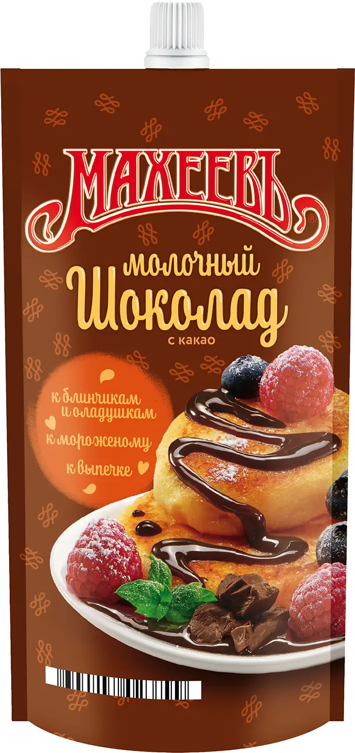Топпинг Махеевъ Молочный с какао 300г — в каталоге на сайте сети Магнит |  Краснодар