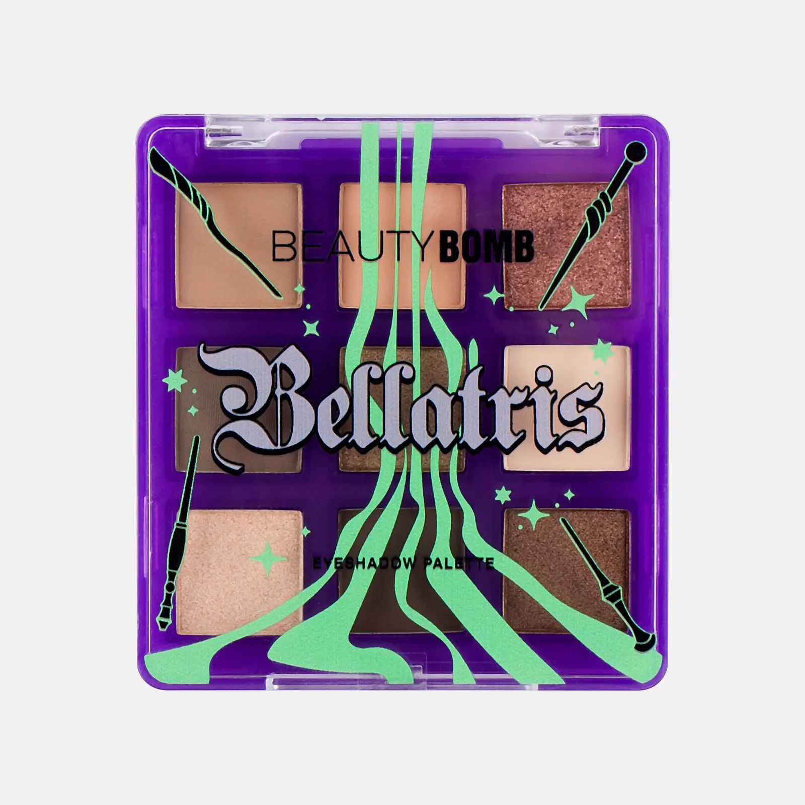 Палетка теней для век Bellatris тон 01 Beauty Bomb