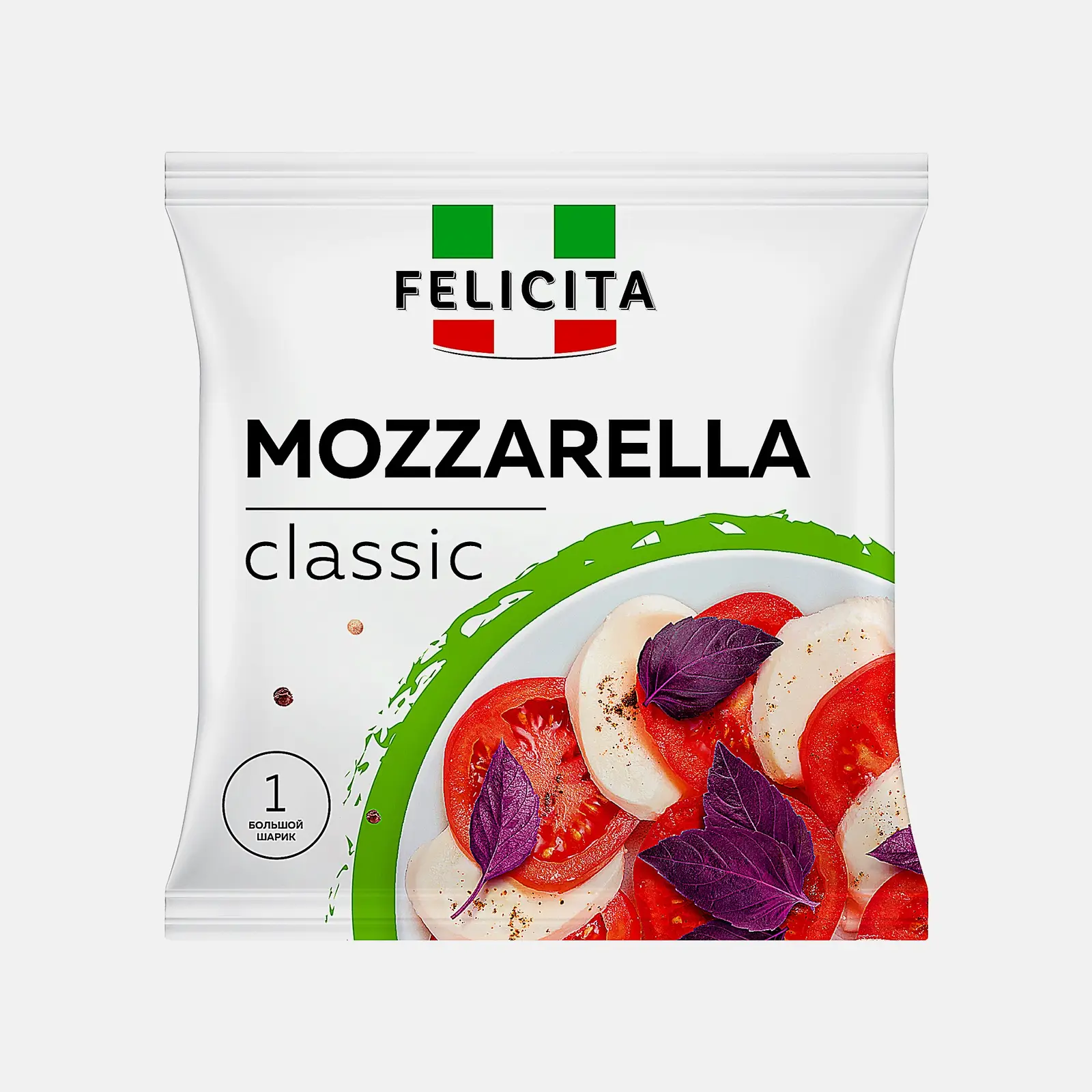 Сыр Felicita Моцарелла шар 45% 220г (125г)