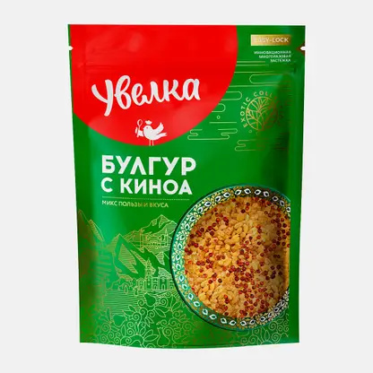 Смесь Увелка Булгур с киноа 450г