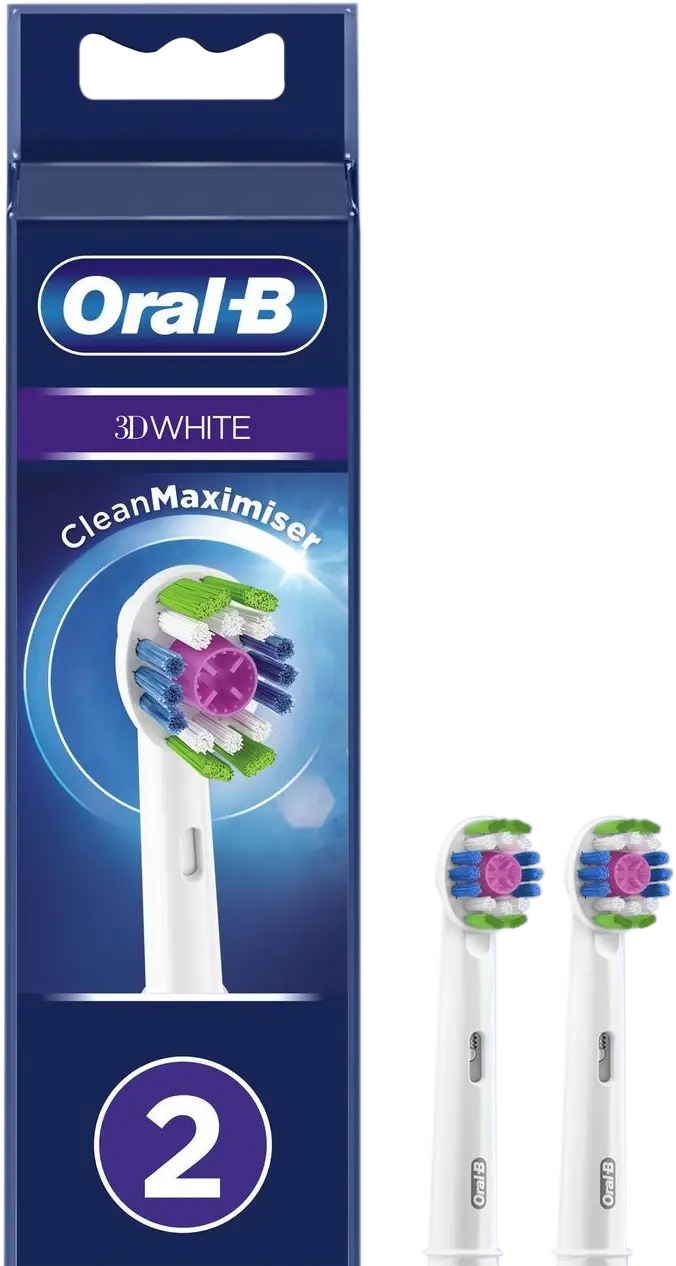 Насадки для электрической зубной щетки Oral-B 3D White EB18 2шт
