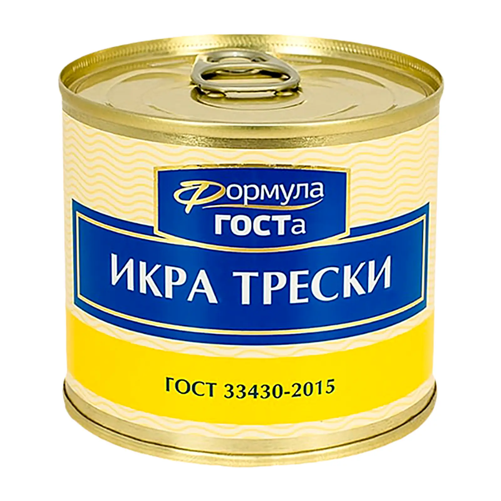 Изображение товара Икра трески Формула госта 220г