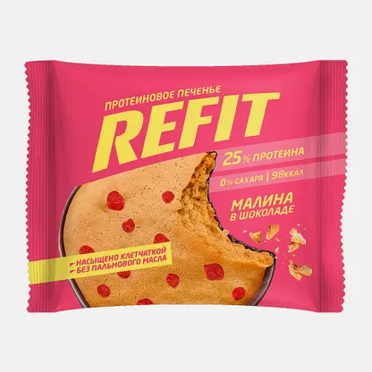 Печенье малина в шоколаде Refit 35г