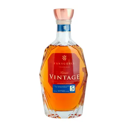 Изображение товара Российский коньяк Vintage 5 лет 40% 500мл - качественный выдержанный напиток