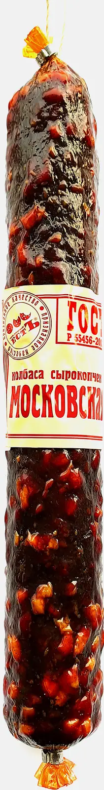 Колбаса Есть Московская сырокопченая весовая Колбаса Есть Московская сырокопченая весовая
