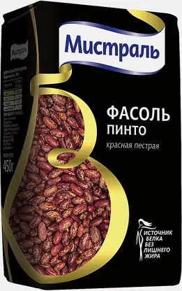 Фасоль Мистраль Пинто 450г